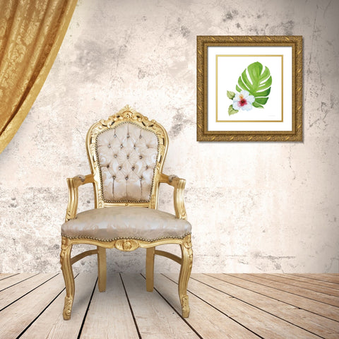 Treasures of the Tropics VIII Gold Ornate Wood Framed Art Print with Double Matting by McKenna, Kathleen Parr