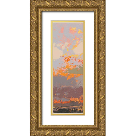 Soft Day III Crop I Gold Ornate Wood Framed Art Print with Double Matting by Dowling, Grainne