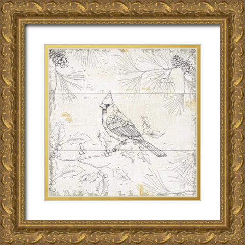 Wild and Beautiful XI Gold Ornate Wood Framed Art Print with Double Matting by Brissonnet, Daphne
