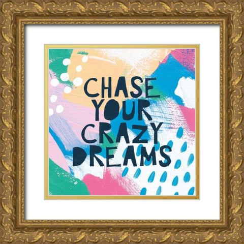 Bright Inspiration I Gold Ornate Wood Framed Art Print with Double Matting by Hershey, Moira