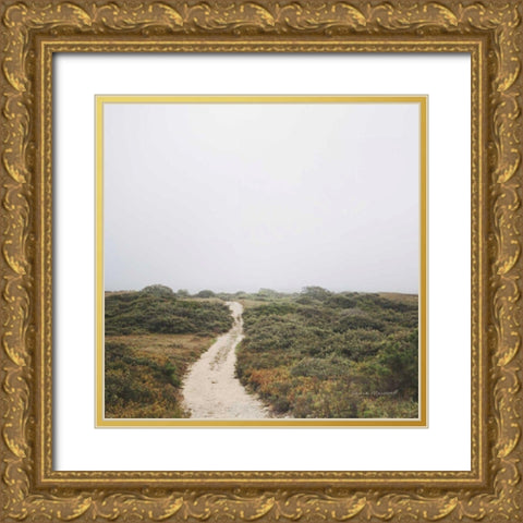 Off the Beaten Path Gold Ornate Wood Framed Art Print with Double Matting by Marshall, Laura