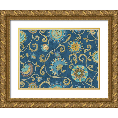 Love Tales Step 01B Gold Ornate Wood Framed Art Print with Double Matting by Brissonnet, Daphne
