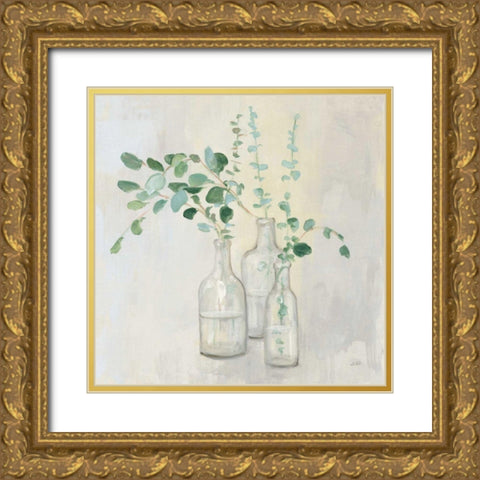 Summer Cuttings I Gold Ornate Wood Framed Art Print with Double Matting by Purinton, Julia