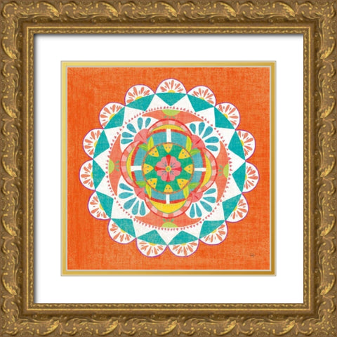 Like Frida IV Gold Ornate Wood Framed Art Print with Double Matting by Sussman, Harriet