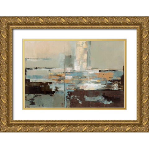 Morning Haze - WAG Gold Ornate Wood Framed Art Print with Double Matting by Vassileva, Silvia