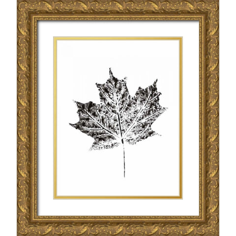Harvest Sentiments I BW no Words Gold Ornate Wood Framed Art Print with Double Matting by Hershey, Moira