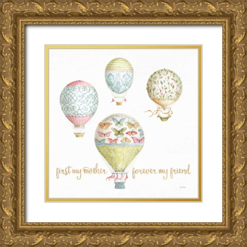 Beautiful Romance XXI Mother Gold Ornate Wood Framed Art Print with Double Matting by Audit, Lisa