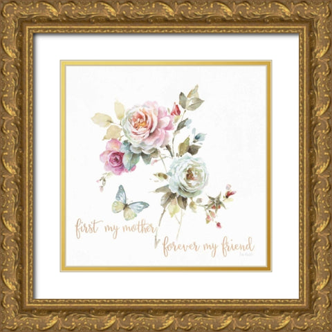 Beautiful Romance VII Mother Gold Ornate Wood Framed Art Print with Double Matting by Audit, Lisa