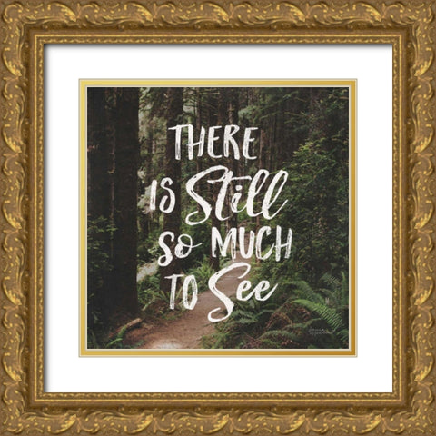 West Coast Wandering II Gold Ornate Wood Framed Art Print with Double Matting by Marshall, Laura