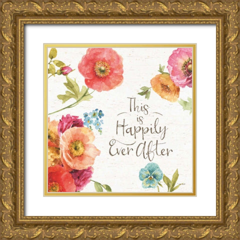 Country Fresh XII Gold Ornate Wood Framed Art Print with Double Matting by Audit, Lisa