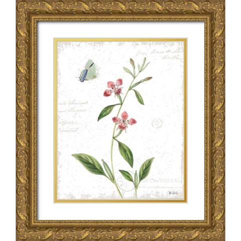 Spring Fields II Gold Ornate Wood Framed Art Print with Double Matting by Pertiet, Katie
