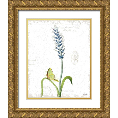Spring Fields III Gold Ornate Wood Framed Art Print with Double Matting by Pertiet, Katie
