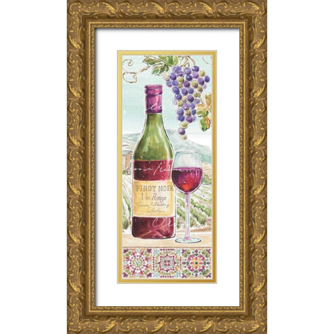 Wine Country VI Gold Ornate Wood Framed Art Print with Double Matting by Brissonnet, Daphne