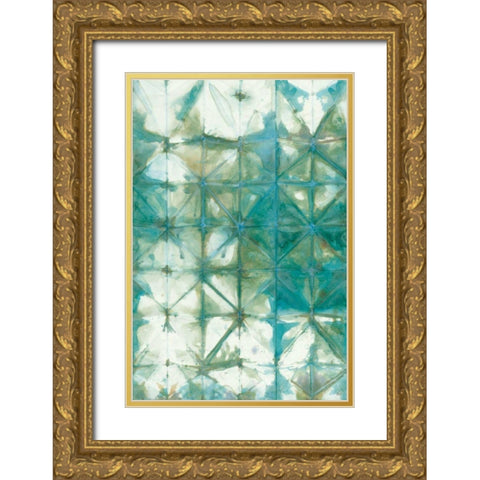 Kanari IV Gold Ornate Wood Framed Art Print with Double Matting by Averinos, Melissa
