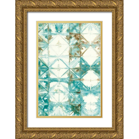 Kanari VI Gold Ornate Wood Framed Art Print with Double Matting by Averinos, Melissa