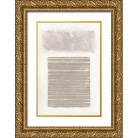 Venetian Neutral Gold Ornate Wood Framed Art Print with Double Matting by Schick, Mike