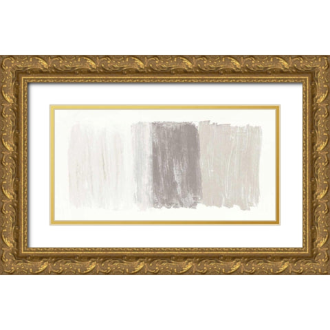 Horizon Neutral Gold Ornate Wood Framed Art Print with Double Matting by Rhue, Piper