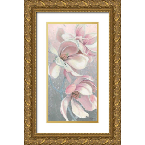 Sunrise Blossom I Gold Ornate Wood Framed Art Print with Double Matting by Wiens, James