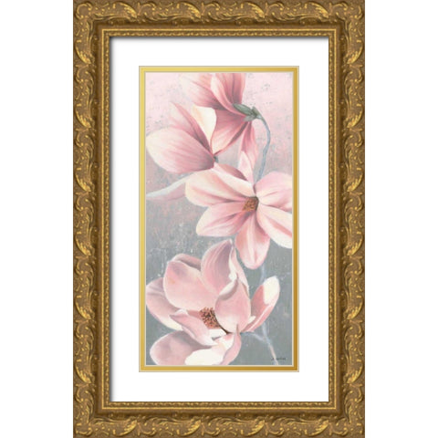 Sunrise Blossom II Gold Ornate Wood Framed Art Print with Double Matting by Wiens, James