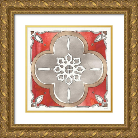 Country Life XI Gold Ornate Wood Framed Art Print with Double Matting by Tavoletti, Anne