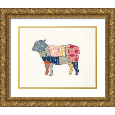 From the Butcher IV Gold Ornate Wood Framed Art Print with Double Matting by Prahl, Courtney