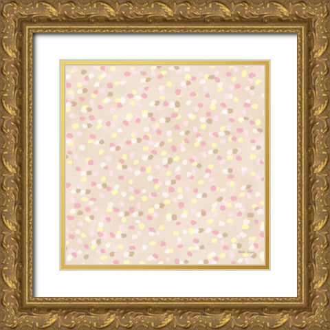 Coastal Baby Pattern XXXI Gold Ornate Wood Framed Art Print with Double Matting by Grove, Beth