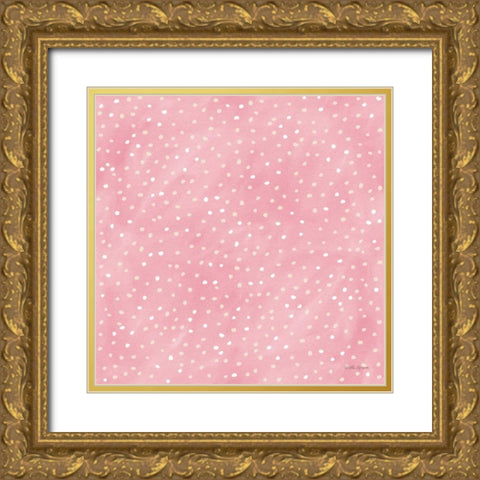 Coastal Baby Pattern X Gold Ornate Wood Framed Art Print with Double Matting by Grove, Beth