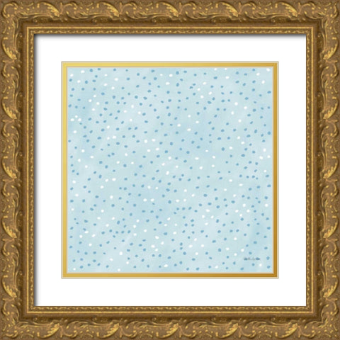 Coastal Baby Pattern XI Gold Ornate Wood Framed Art Print with Double Matting by Grove, Beth
