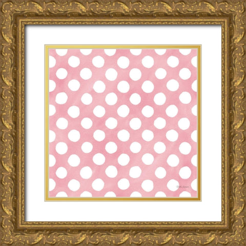 Coastal Baby Pattern XXV Gold Ornate Wood Framed Art Print with Double Matting by Grove, Beth