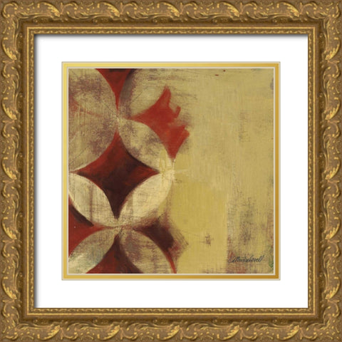 Wedding Ring IX Gold Ornate Wood Framed Art Print with Double Matting by Lovell, Kathrine
