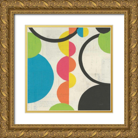 Roundabout I Gold Ornate Wood Framed Art Print with Double Matting by Prahl, Courtney
