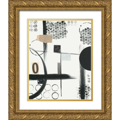 Zero Gold Ornate Wood Framed Art Print with Double Matting by Prahl, Courtney
