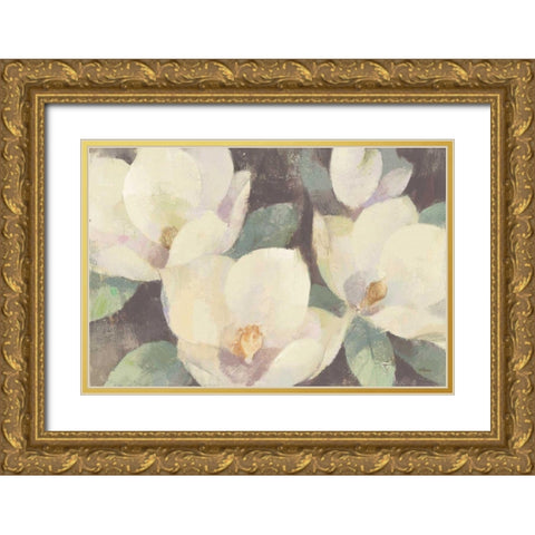 Sign of Spring v2 Gold Ornate Wood Framed Art Print with Double Matting by Hristova, Albena