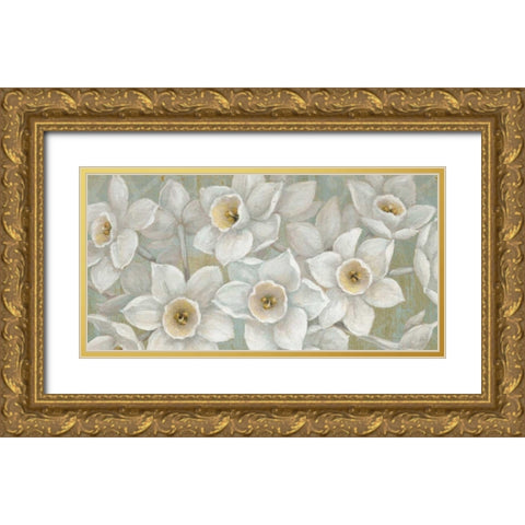 Pure II Crop Gold Ornate Wood Framed Art Print with Double Matting by Brissonnet, Daphne