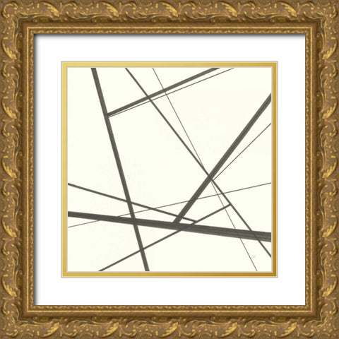 Graphics III Gold Ornate Wood Framed Art Print with Double Matting by Paschke, Chris