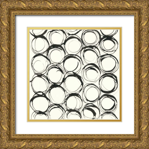 Graphics IX Gold Ornate Wood Framed Art Print with Double Matting by Paschke, Chris