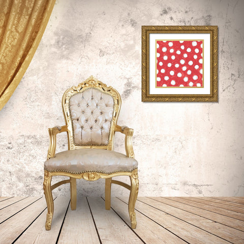 Farmhouse Holidays Step 05A Gold Ornate Wood Framed Art Print with Double Matting by Grove, Beth