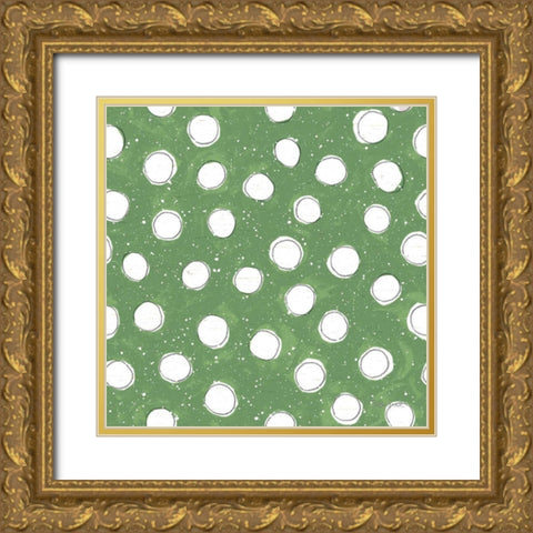 Farmhouse Holidays Step 05B Gold Ornate Wood Framed Art Print with Double Matting by Grove, Beth