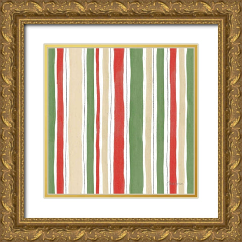 Farmhouse Holidays Step 06 Gold Ornate Wood Framed Art Print with Double Matting by Grove, Beth