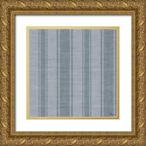 French Farmhouse Step 04D Gold Ornate Wood Framed Art Print with Double Matting by Pela Studio