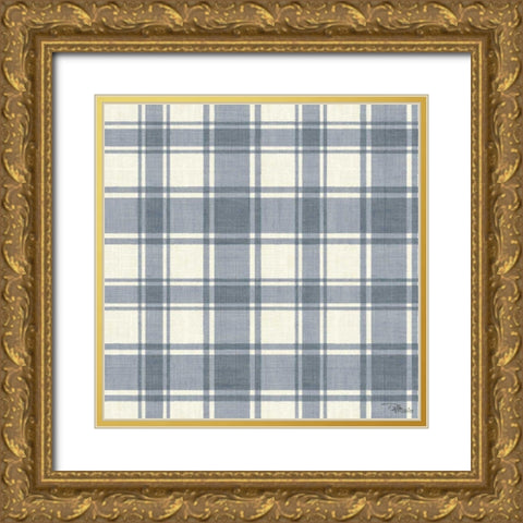 French Farmhouse Step 05A Gold Ornate Wood Framed Art Print with Double Matting by Pela Studio
