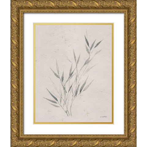Soft Summer Sketches III Gold Ornate Wood Framed Art Print with Double Matting by Wiens, James