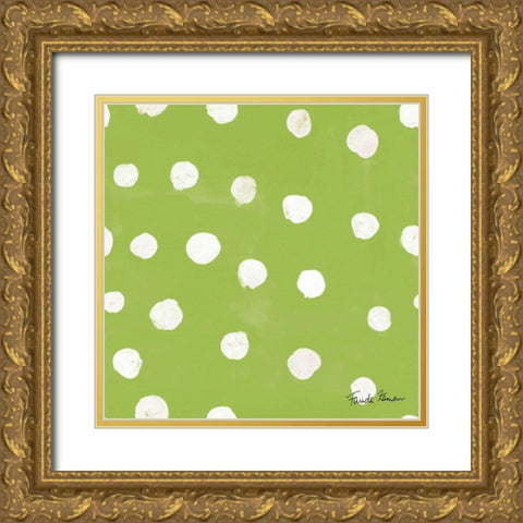 Mellow Yellow Step 06C Gold Ornate Wood Framed Art Print with Double Matting by Zaman, Farida