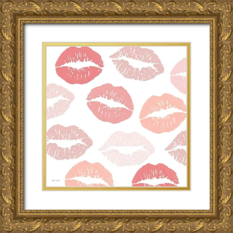 Wake Up and Make Up III Gold Ornate Wood Framed Art Print with Double Matting by Fabiano, Marco