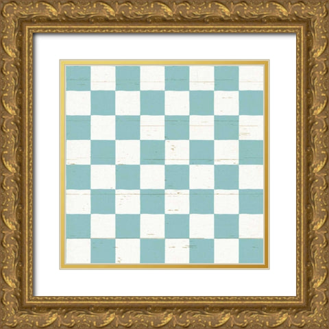 Down on the Farm Step 07C Gold Ornate Wood Framed Art Print with Double Matting by Tavoletti, Anne