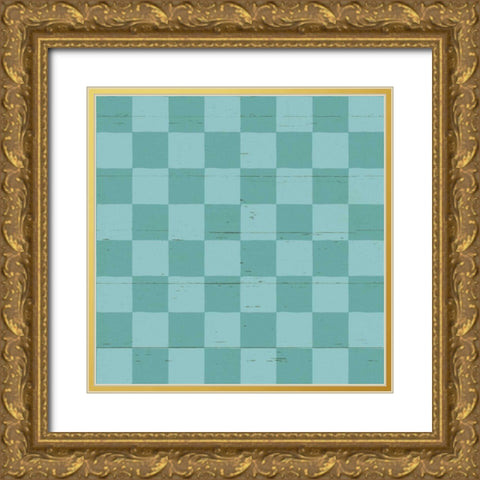 Down on the Farm Step 07E Gold Ornate Wood Framed Art Print with Double Matting by Tavoletti, Anne