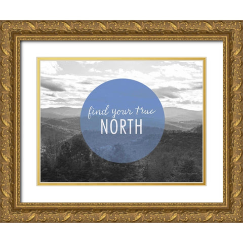 Bold Adventures VI v2 Gold Ornate Wood Framed Art Print with Double Matting by Marshall, Laura