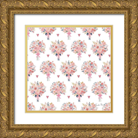 It Takes Two Step 02A Gold Ornate Wood Framed Art Print with Double Matting by Zaman, Farida