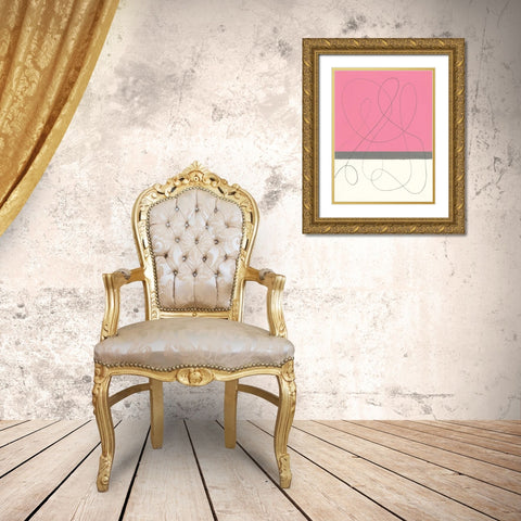 Neapolitan II Gold Ornate Wood Framed Art Print with Double Matting by Rhue, Piper