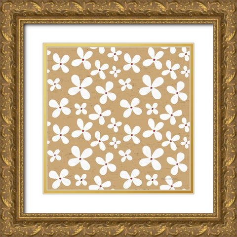 Country Roads Step 04B Gold Ornate Wood Framed Art Print with Double Matting by Marshall, Laura